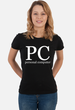 Koszulka damska PC personal computer