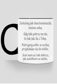 KUBEK ,,JAK DWA KWIATUSZKI,,