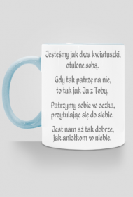 KUBEK ,,JAK DWA KWIATUSZKI,,