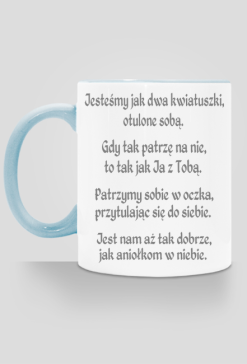 KUBEK ,,JAK DWA KWIATUSZKI,,