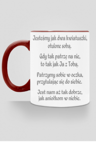 KUBEK ,,JAK DWA KWIATUSZKI,,