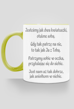 KUBEK ,,JAK DWA KWIATUSZKI,,
