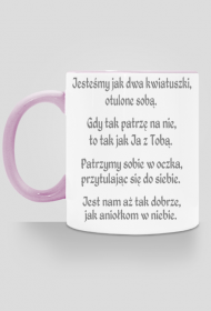 KUBEK ,,JAK DWA KWIATUSZKI,,
