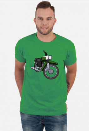 Motocykl Gazela - wariacja kolorystyczna