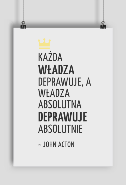 PLAKAT | Każda władza...