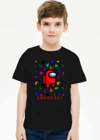 Impostor mix - koszulka dziecięca dla fana Among Us
