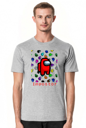 Impostor mix - koszulka męska dla fana Among Us