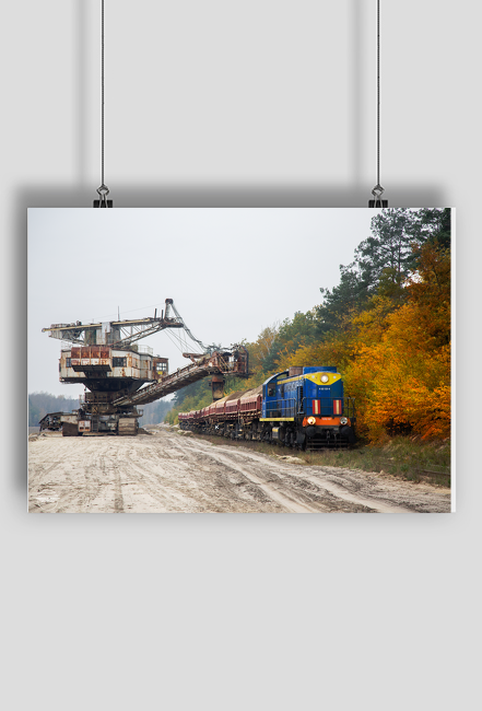 Plakat A2 "Kopalnia Piasku Kotlarnia - Korzonek"