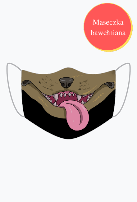 Psi pyszczek, maseczka