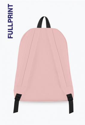 pastelowy różowy plecak