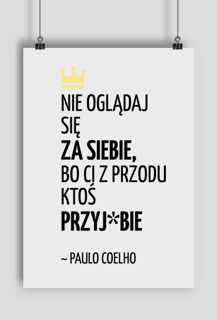 PLAKAT | Nie oglądaj się...
