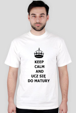Keep męs. biała