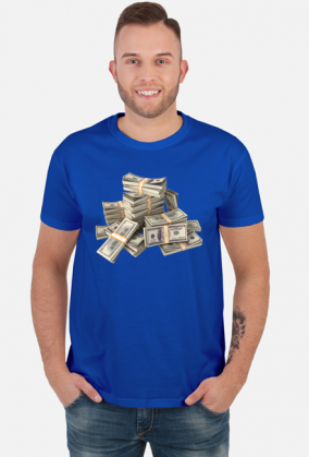 TRAPLIFE 4LIFE BLUE MONEY TEE