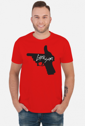 TRAPLIFE 4LIFE RED BLACK GANG SH*T TEE