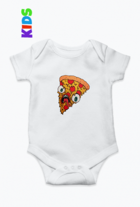 TRAPLIFE 4LIFE WHITE PIZZA TEE