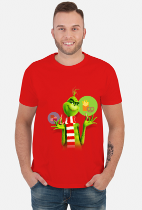 Koszulka Świąteczna - Grinch