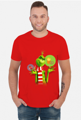 Koszulka Świąteczna - Grinch