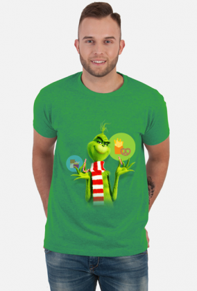 Koszulka Świąteczna - Grinch