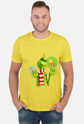 Koszulka Świąteczna - Grinch