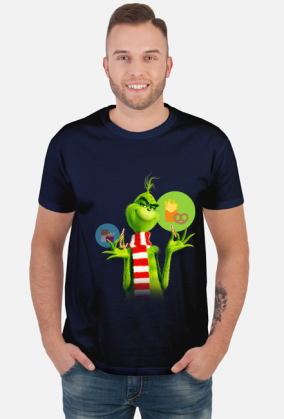 Koszulka Świąteczna - Grinch