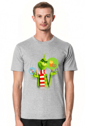 Koszulka Świąteczna - Grinch