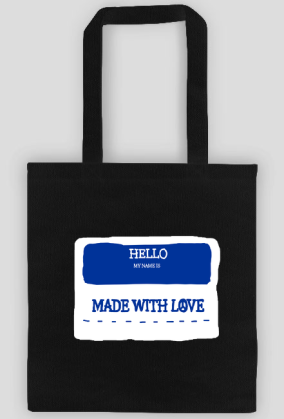 HELLO TOTE BAG MADEwLOVE