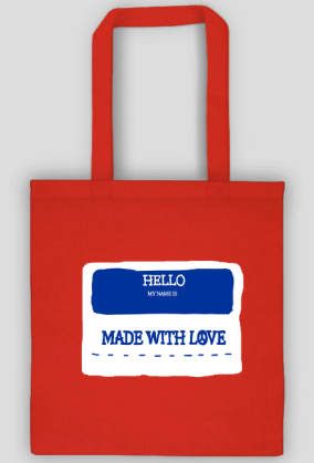 HELLO TOTE BAG MADEwLOVE