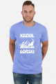 Koszulka męska górska- KOZIOŁ GÓRSKI Góry, mountains