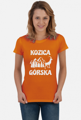 Koszulka damska górska- KOZICA GÓRSKA Góry, mountains