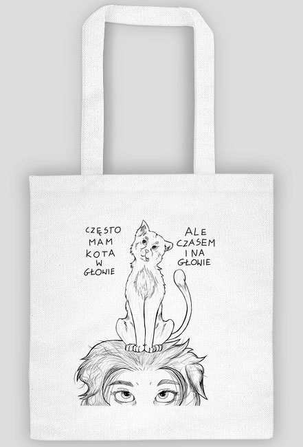 Czasami mam kota w głowie, torba
