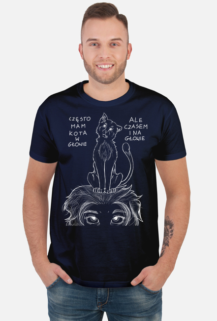 Czasami mam kota w głowie, koszulka