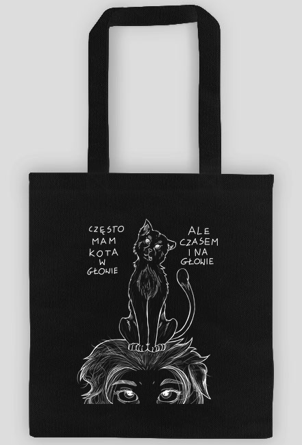 Czasami mam kota w głowie, torba