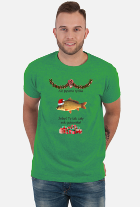 T-SHIRT MĘSKI * ŻEBYŚ TY TAK CAŁY ROK GOTOWAŁA!* HIT ŚWIĘTA