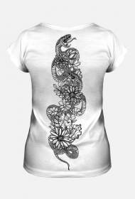 T-Shirt Snake Damski