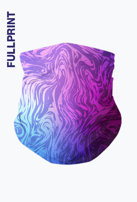 Komin Full Print - Marmurowa Fala