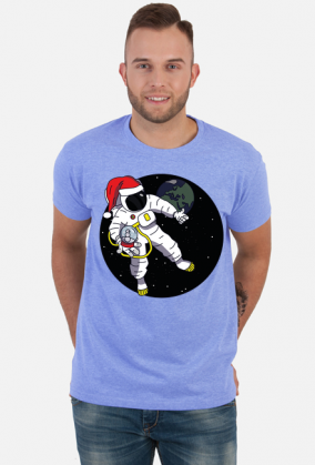 świąteczny astronauta