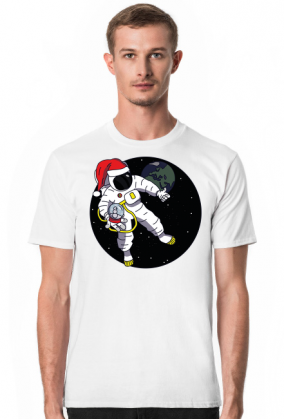 świąteczny astronauta