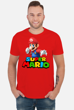 Koszulak męska Super Mario