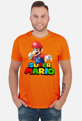 Koszulak męska Super Mario