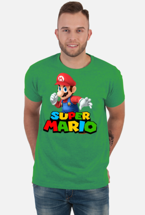 Koszulak męska Super Mario