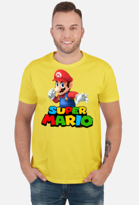 Koszulak męska Super Mario