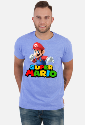 Koszulak męska Super Mario