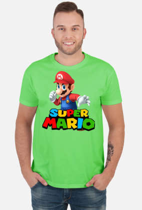 Koszulak męska Super Mario