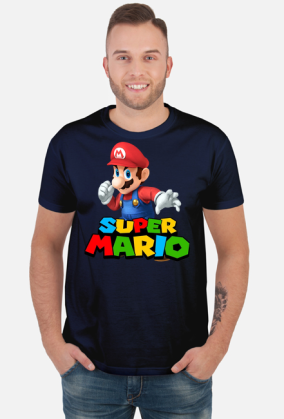 Koszulak męska Super Mario