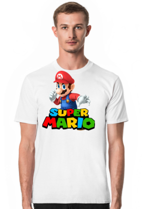 Koszulak męska Super Mario