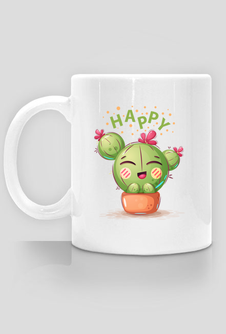 Kubek - Happy Cactus