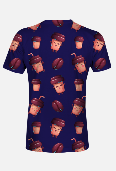 Koszulka Full Print - Coffee Boom