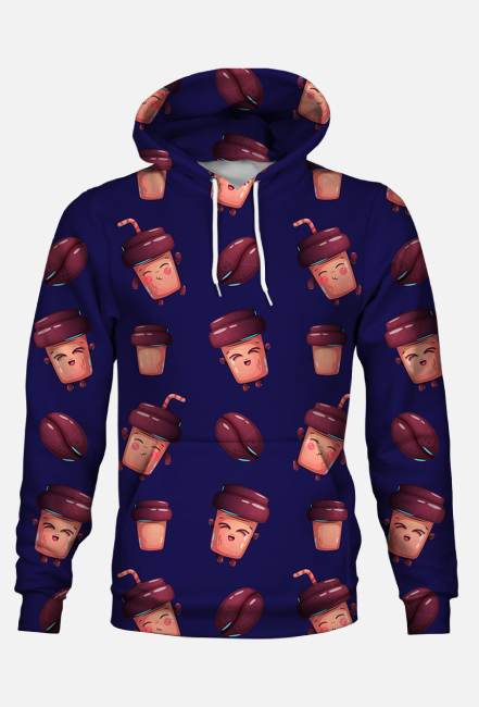 Bluza Full Print - Coffee Boom