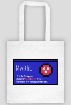 ERROR TOTE BAG MADEwLOVE