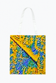 torba EKO 3D żółto - niebieska